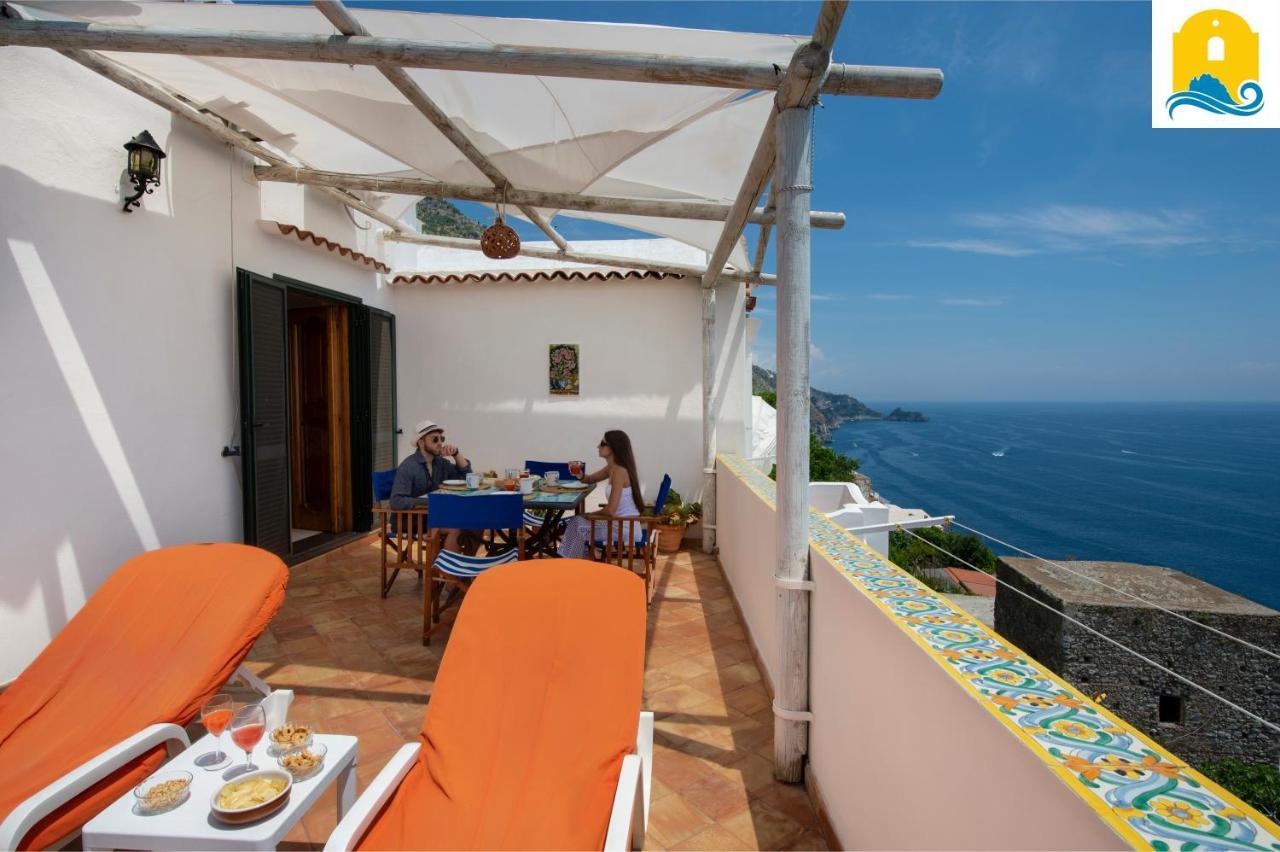 Casa Elisabetta Villa Praiano Bagian luar foto